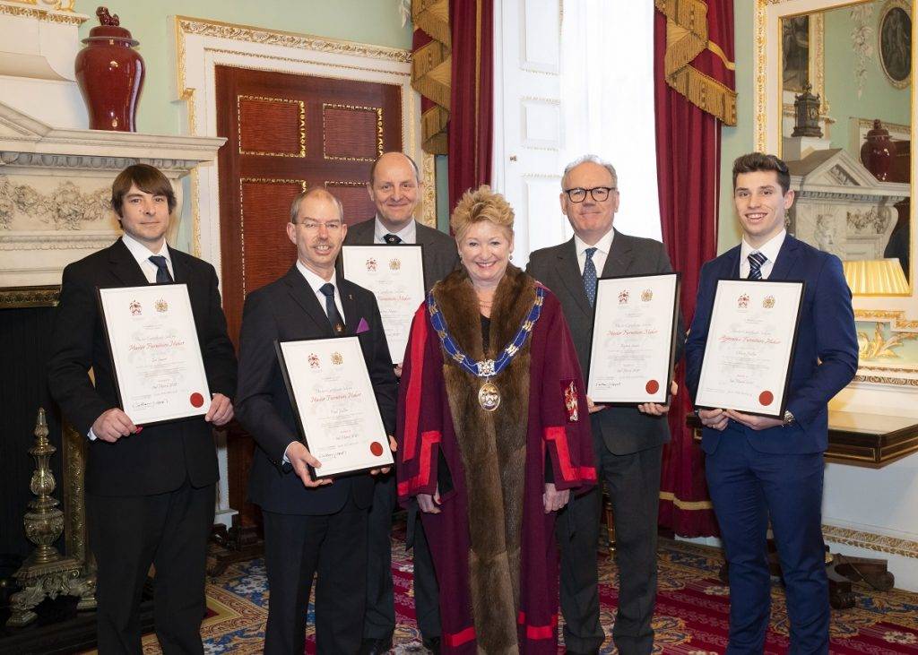 Six furniture makers honoured at Mansion House ceremony