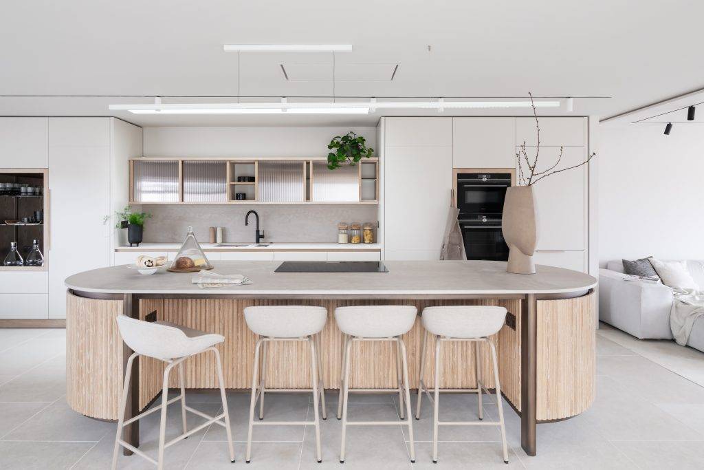 Bristol & West Penthouse Kitchen, Bournemouth. Shortlisted for ‘Kitchen of the Year’ 