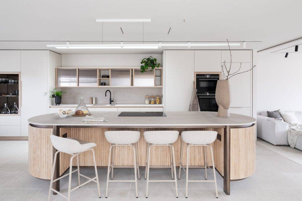 Bristol & West Penthouse Kitchen, Bournemouth. Shortlisted for ‘Kitchen of the Year’