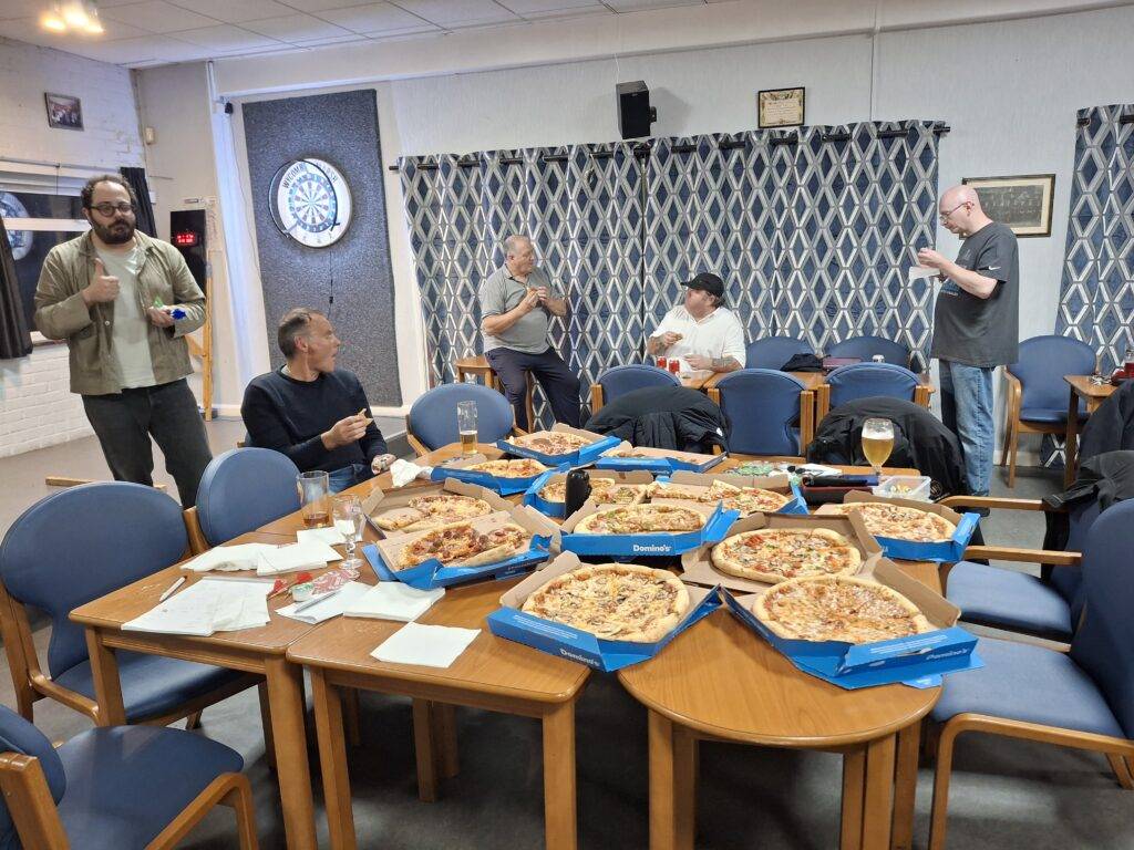 Pizza and Darts Evening