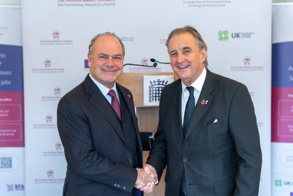 Tony Attard OBE DL and Jonathan Hindle